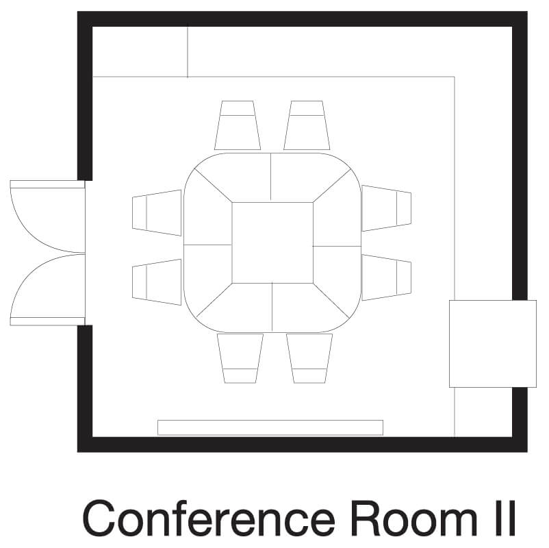 Silom Meeting Room Floor Plan