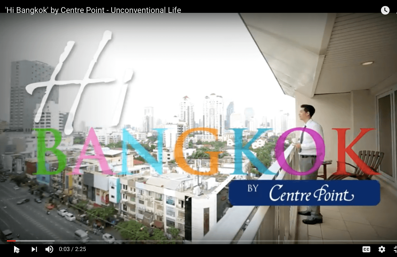 'Hi Bangkok' by Centre Point - Unconventional Life